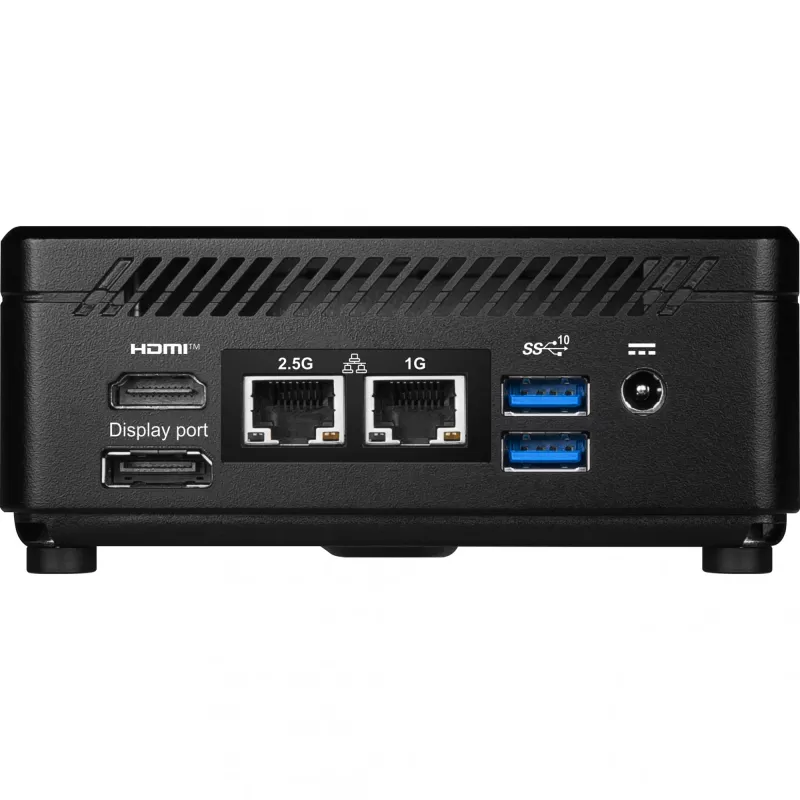 MSI Cubi 5 12M-001EU PC/workstation Intel® Core™ i7 i7-1255U 16 GB DDR4-SDRAM 512 GB SSD Windows 11 Pro Mini PC Black
