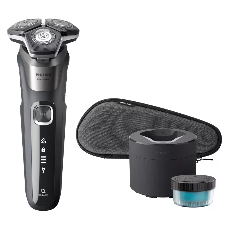 Electric shaver Philips SHAVER Series 5000 S5887/50 Wet and dry with SteelPrecision blades