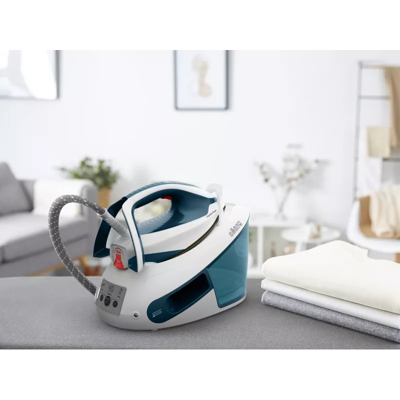 Tefal Express Power SV8111 1.8 L Durilium AirGlide Autoclean soleplate Blue, White