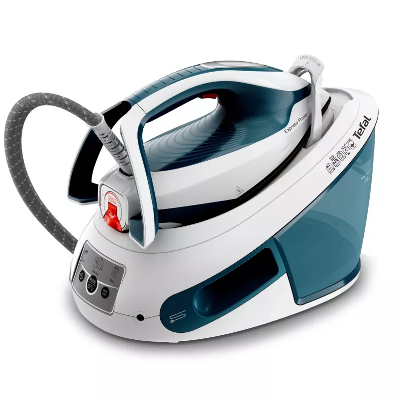 Tefal Express Power SV8111 1.8 L Durilium AirGlide Autoclean soleplate Blue, White