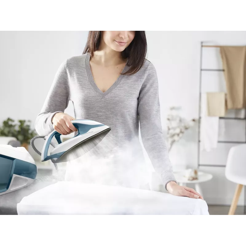 Tefal Express Power SV8111 1.8 L Durilium AirGlide Autoclean soleplate Blue, White