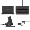 j5create JUR261 USB™ Smart Card / CAC Reader Stand, USB Type-A/USB Type-C, Black, 95 g