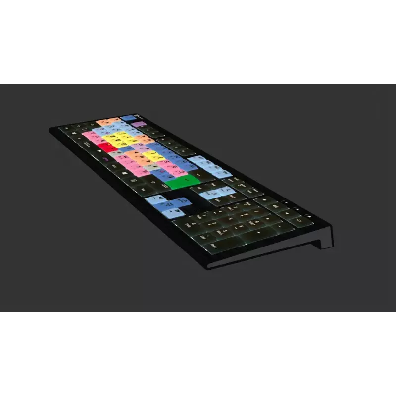 Logickeyboard Avid Media Composer ASTRA 2 backlit keyboard PC German (LKB-MCOM4-A2PC-DE)