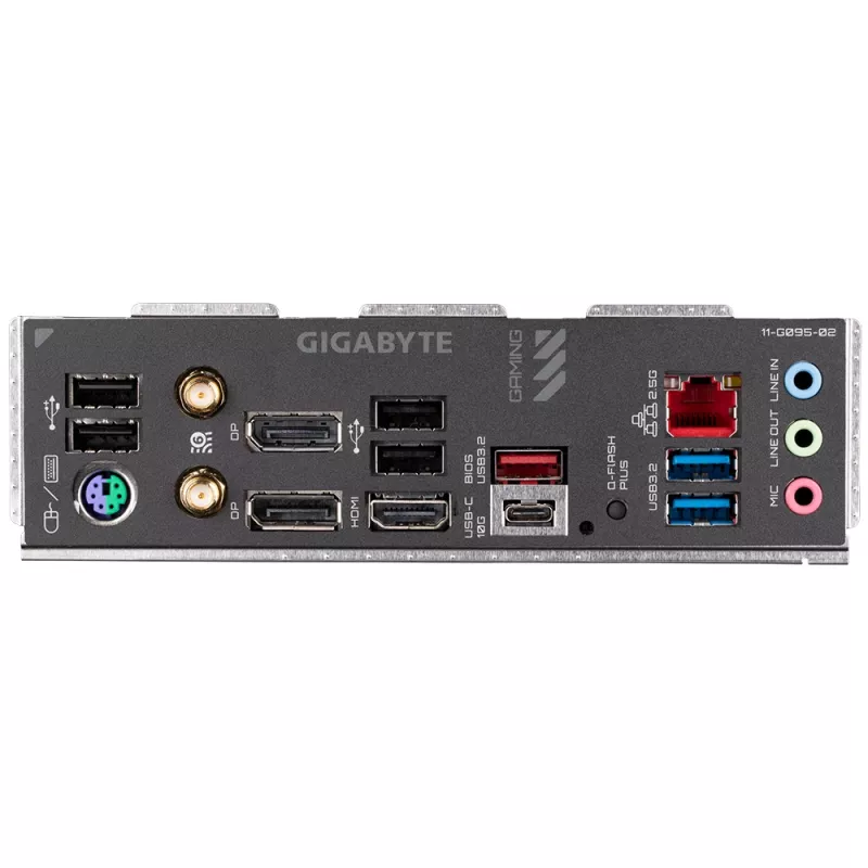Motherboard GIGABYTE B650M GAMING X AX — AMD B650, Socket AM5, Micro ATX, DDR5, 4 DIMM, 2x M.2, Wi‑Fi 6E, 2.5GbE
