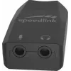 USB external audio adapter Speedlink VIGO USB — USB interface, 3.5 mm headphone jack, black, 8 g