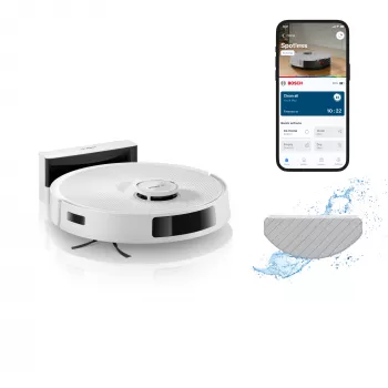 Bosch BCRC2W robot vacuum White
