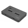 External NVMe M.2 SSD cloning station DIGITUS DA-71545-1, USB 3.1 Gen2 Type-C, supports 2 M.2 drives, black