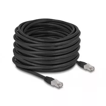 Network Cable DeLOCK RJ45 Cat.6A 20m Black