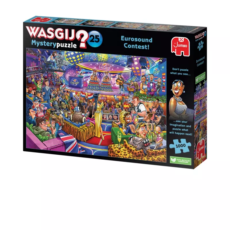 Wasgij Mystery 25 - Eurosound Contest (1000 Pieces)