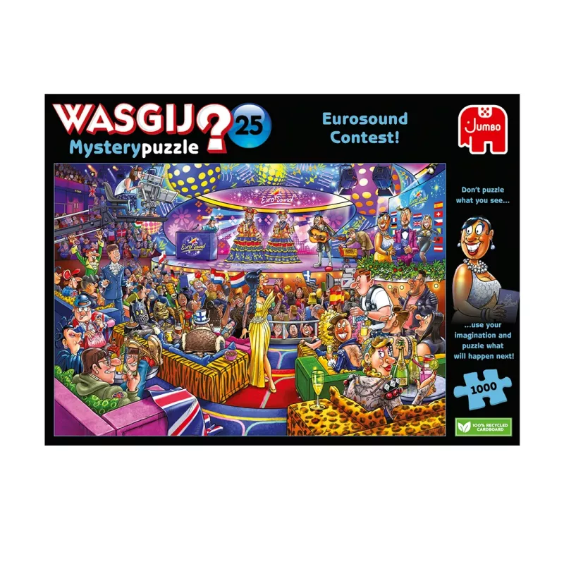 Wasgij Mystery 25 - Eurosound Contest (1000 Pieces)