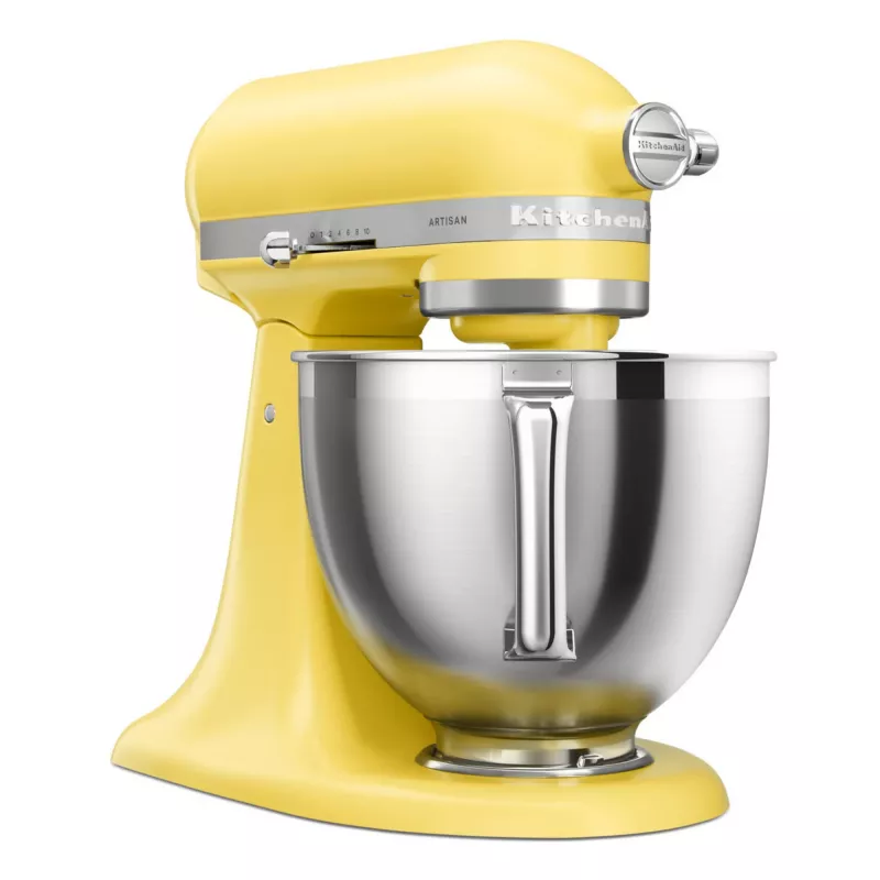 KitchenAid 5KSM195PSEBT mixer Stand mixer 300 W Stainless steel, Yellow