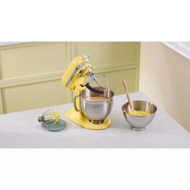 KitchenAid 5KSM195PSEBT mixer Stand mixer 300 W Stainless steel, Yellow