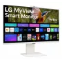 LG MyView Smart computer monitor 80 cm (31.5 inch) 3840 x 2160 pixels 4K Ultra HD LCD White
