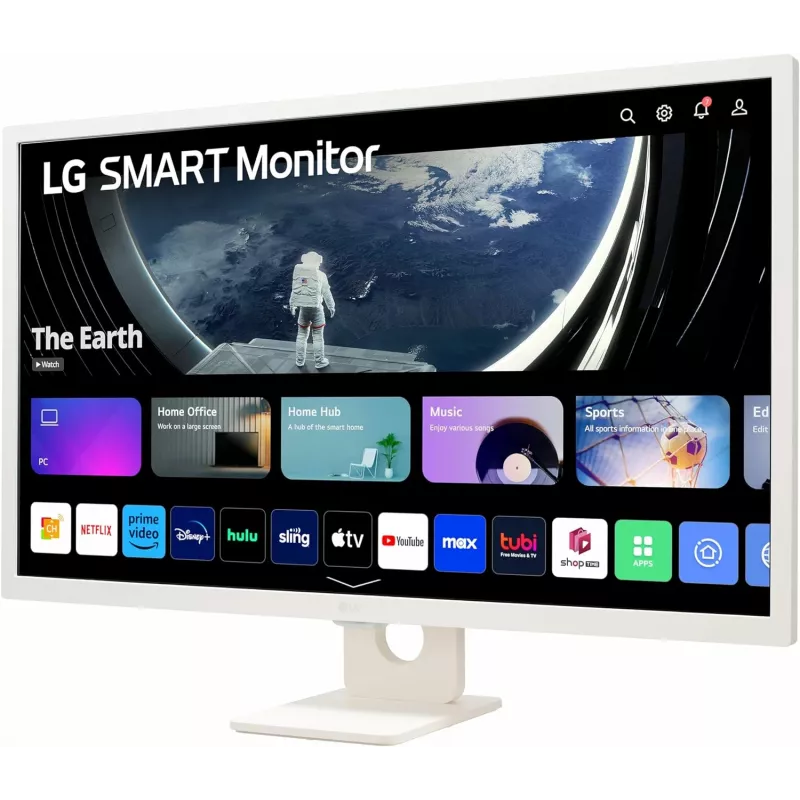 LG 32SR50F-W computer monitor 80 cm (31.5 inch) 1920 x 1080 pixels Full HD LED White
