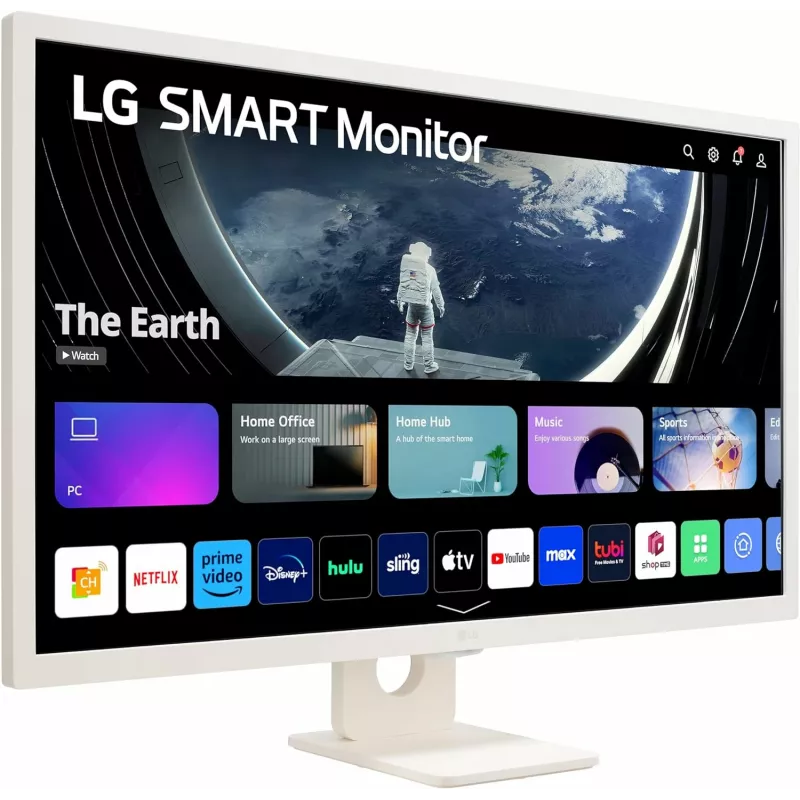 LG 32SR50F-W computer monitor 80 cm (31.5 inch) 1920 x 1080 pixels Full HD LED White