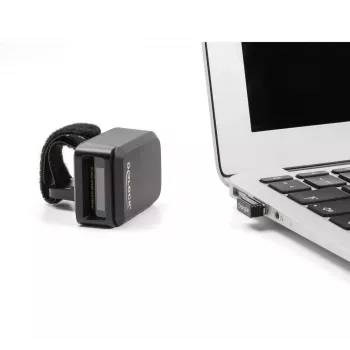 Wearable Barcode Scanner DeLOCK 90607 1D 2D Wireless Bluetooth