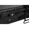 BakkerElkhuizen BE Universal Crossbar, 8 kg, 43.2 cm (17 inch), 88.9 cm (35 inch), 100 x 100 mm, Height adjustment, Black