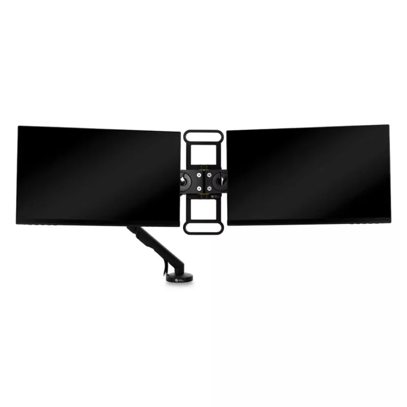 BakkerElkhuizen BE Universal Crossbar, 8 kg, 43.2 cm (17 inch), 88.9 cm (35 inch), 100 x 100 mm, Height adjustment, Black