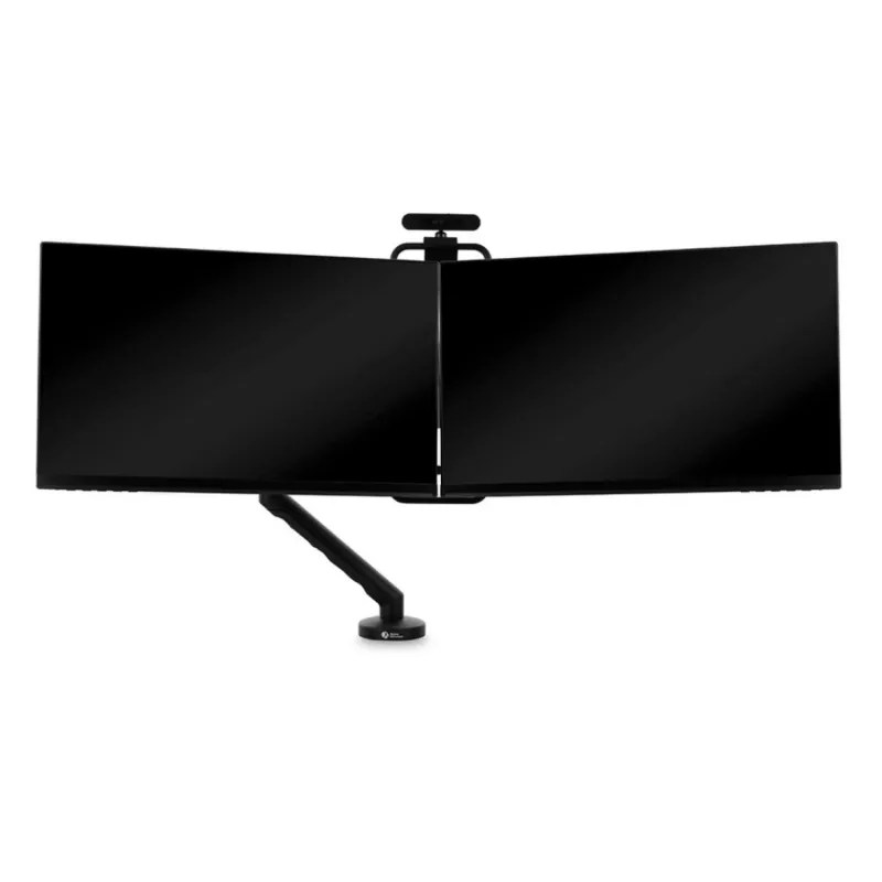 BakkerElkhuizen BE Universal Crossbar, 8 kg, 43.2 cm (17 inch), 88.9 cm (35 inch), 100 x 100 mm, Height adjustment, Black