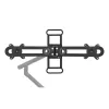 BakkerElkhuizen BE Universal Crossbar, 8 kg, 43.2 cm (17 inch), 88.9 cm (35 inch), 100 x 100 mm, Height adjustment, Black