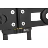 BakkerElkhuizen BE Universal Crossbar, 8 kg, 43.2 cm (17 inch), 88.9 cm (35 inch), 100 x 100 mm, Height adjustment, Black