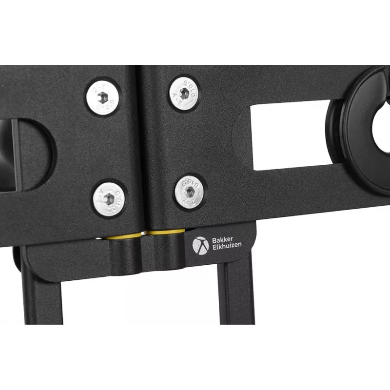 BakkerElkhuizen BE Universal Crossbar, 8 kg, 43.2 cm (17 inch), 88.9 cm (35 inch), 100 x 100 mm, Height adjustment, Black