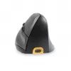 BakkerElkhuizen Handshake Mouse Right, Right-hand, Vertical design, Optical, RF Wireless + Bluetooth + USB Type-C, 6400 DPI, Black, Grey