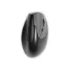 BakkerElkhuizen Handshake Mouse Right, Right-hand, Vertical design, Optical, RF Wireless + Bluetooth + USB Type-C, 6400 DPI, Black, Grey