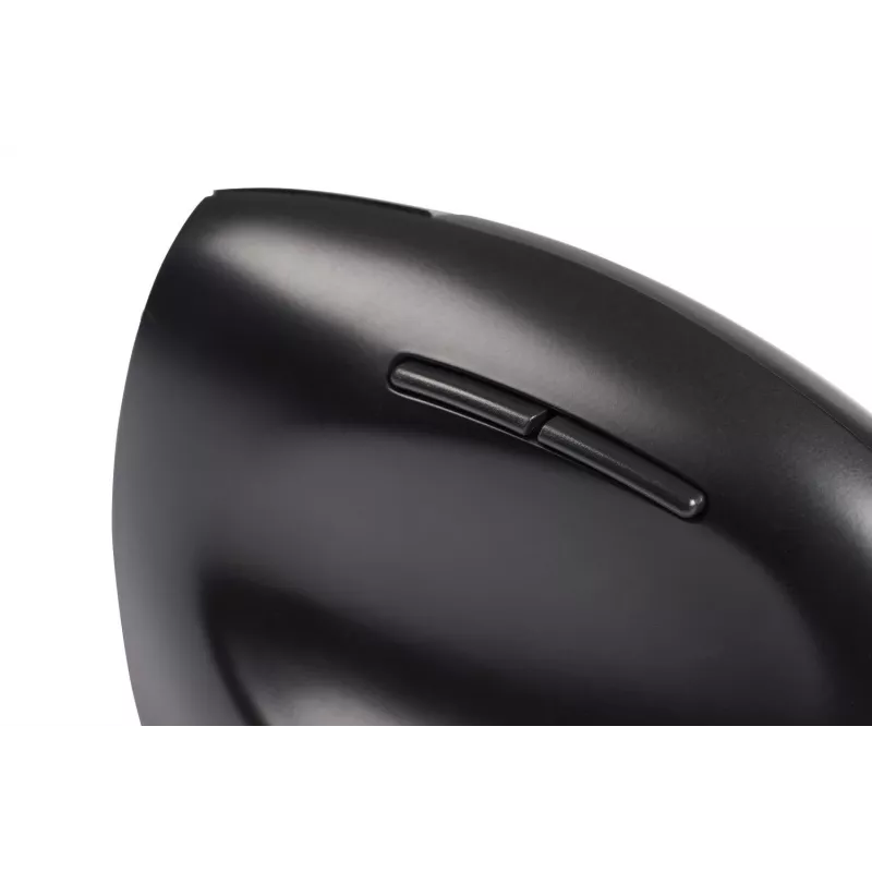 BakkerElkhuizen Handshake Mouse Right, Right-hand, Vertical design, Optical, RF Wireless + Bluetooth + USB Type-C, 6400 DPI, Black, Grey