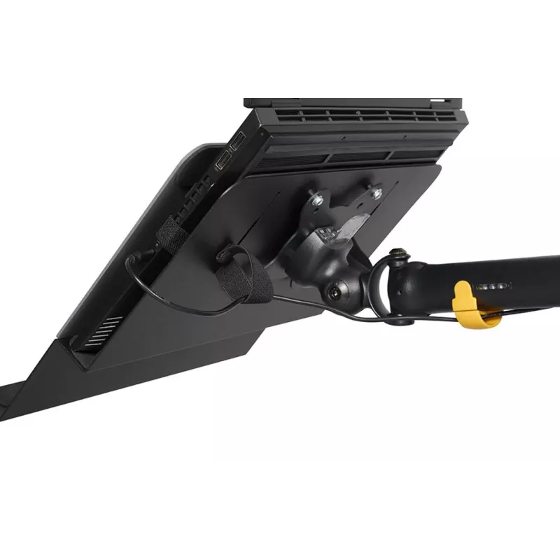 Laptop arm BakkerElkhuizen BE Universal, adjustable notebook mount for 43.2 cm (17 inch) screens, black/dark gray