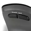 BakkerElkhuizen PRF Pro mouse Right, Right-hand, Vertical design, Optical, RF Wireless + Bluetooth + USB Type-C, 2400 DPI, Black, Grey