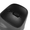 BakkerElkhuizen PRF Pro mouse Right, Right-hand, Vertical design, Optical, RF Wireless + Bluetooth + USB Type-C, 2400 DPI, Black, Grey