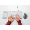 BakkerElkhuizen UltraBoard 955 V2 Numeric, USB, 22, Laptop/PC, 1.5 m, Dark Grey, Light grey