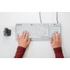 BakkerElkhuizen UltraBoard 955 V2 Numeric, USB, 22, Laptop/PC, 1.5 m, Dark Grey, Light grey