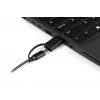 BakkerElkhuizen UltraBoard 955 V2 Numeric, USB, 22, Laptop/PC, 1.5 m, Dark Grey, Light grey