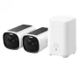 IP bullet security camera Anker Eufy eufyCam E40 2-Cam Kit with HomeBase S280, outdoor, 2688×1520 px, 130° FOV, wall mount
