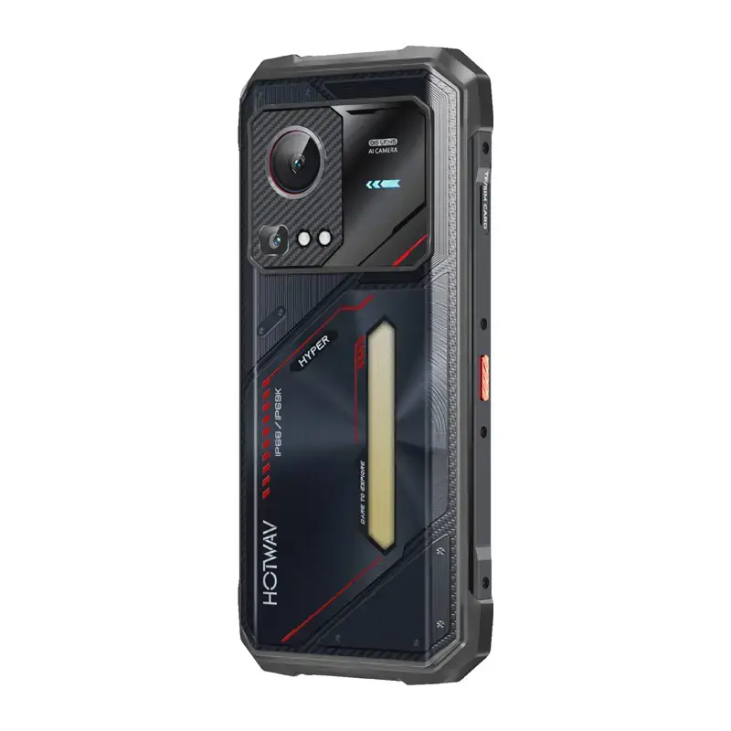 Smartphone HOTWAV Hyper 7S (black) — compact Android device