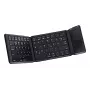 InLine 55379B keyboard Universal Bluetooth QWERTZ German Black