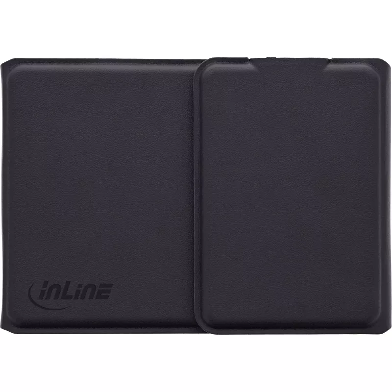 InLine 55379B keyboard Universal Bluetooth QWERTZ German Black