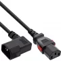 InLine 16933A power cable Black 3 m IEC C13 IEC C14