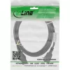 InLine 16933L power cable Black 3 m IEC C13 IEC C14