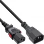 InLine 16934L power cable Black 0.5 m IEC C13 IEC C14