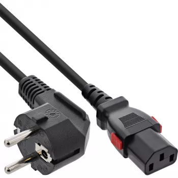 InLine 16952L power cable Black 2 m IEC C13 CEE7/7