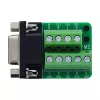 InLine 92501E wire connector Terminal block / D-Sub 9 Black, Green