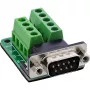 InLine 92501F wire connector Terminal block / D-Sub 9 Black, Green