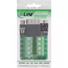 InLine 92501F wire connector Terminal block / D-Sub 9 Black, Green