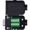 InLine 92501G wire connector Terminal block / D-Sub 9 Black