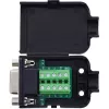 InLine 92501H wire connector Terminal block / D-Sub 9 Black