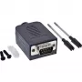 InLine 92501I wire connector Terminal block / D-Sub 9 Black
