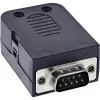 InLine 92501I wire connector Terminal block / D-Sub 9 Black